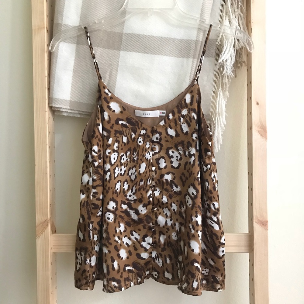 LUSH Cheetah Tank Top